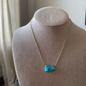 Kendra Scott Turqouise Isla pendant necklace